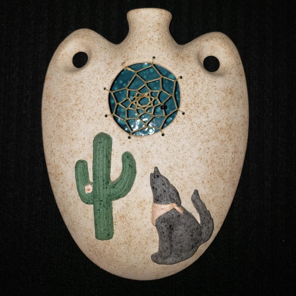 Decorative Flat Vase
